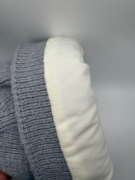 Smoke Gray Winter Beanie