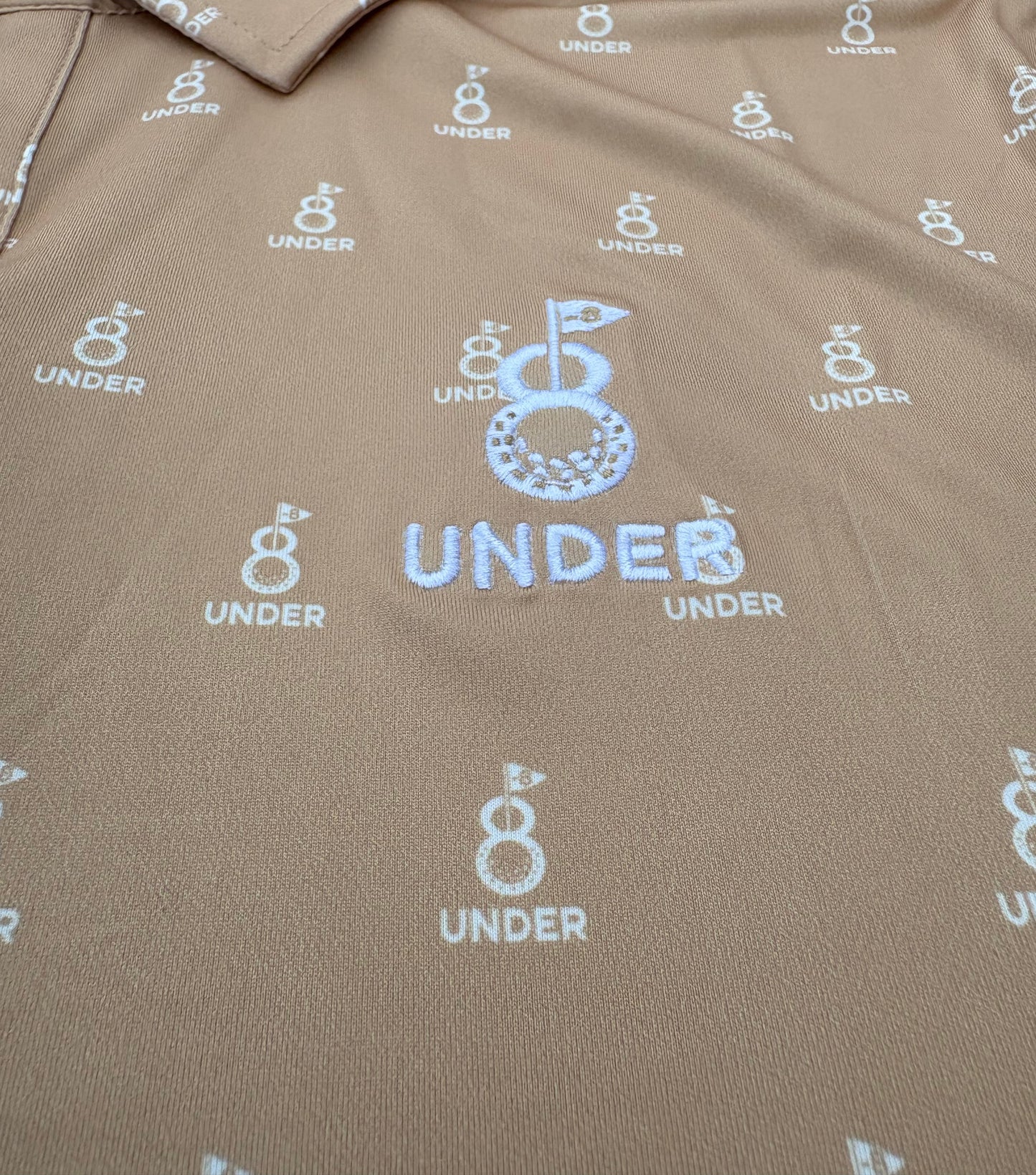 Eightunder Tan “Logo” Polo