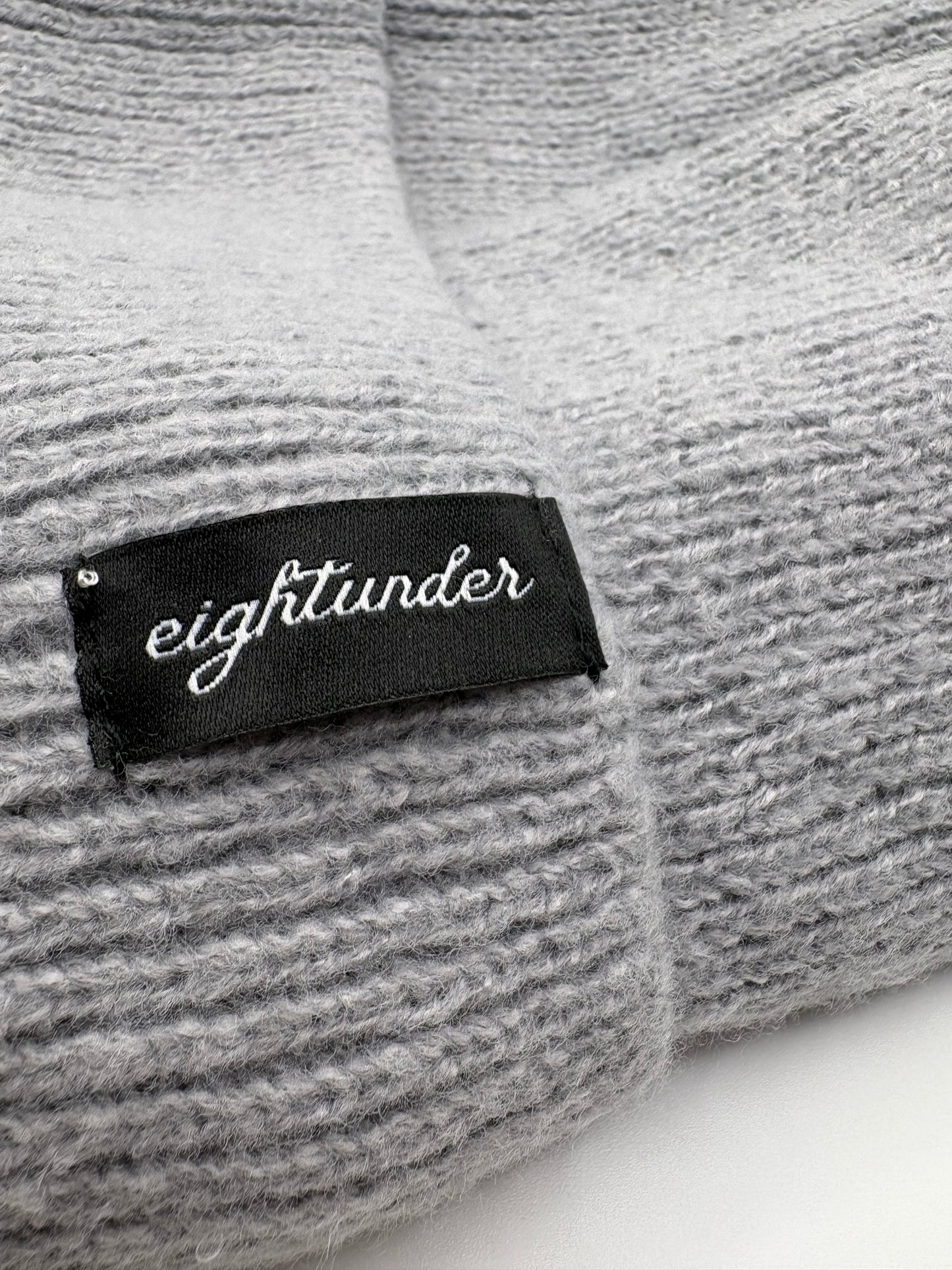 Smoke Gray Winter Beanie