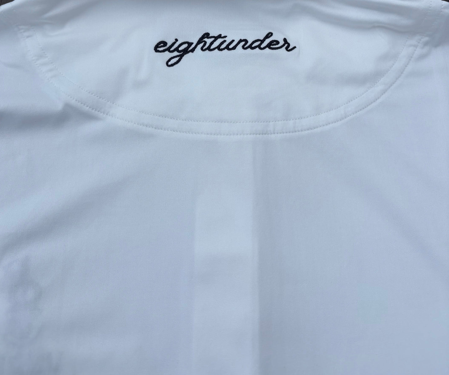 Eightunder White Golf Polo