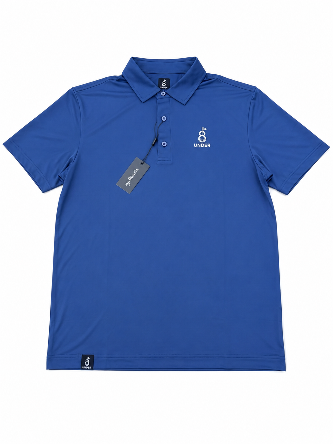Eightunder Navy Blue Golf Polo