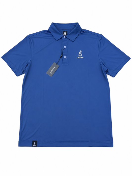Eightunder Navy Blue Golf Polo