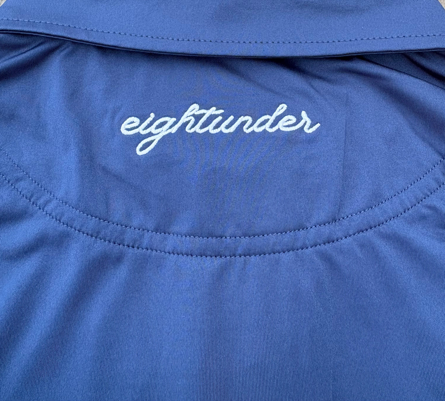 Eightunder Navy Blue Golf Polo