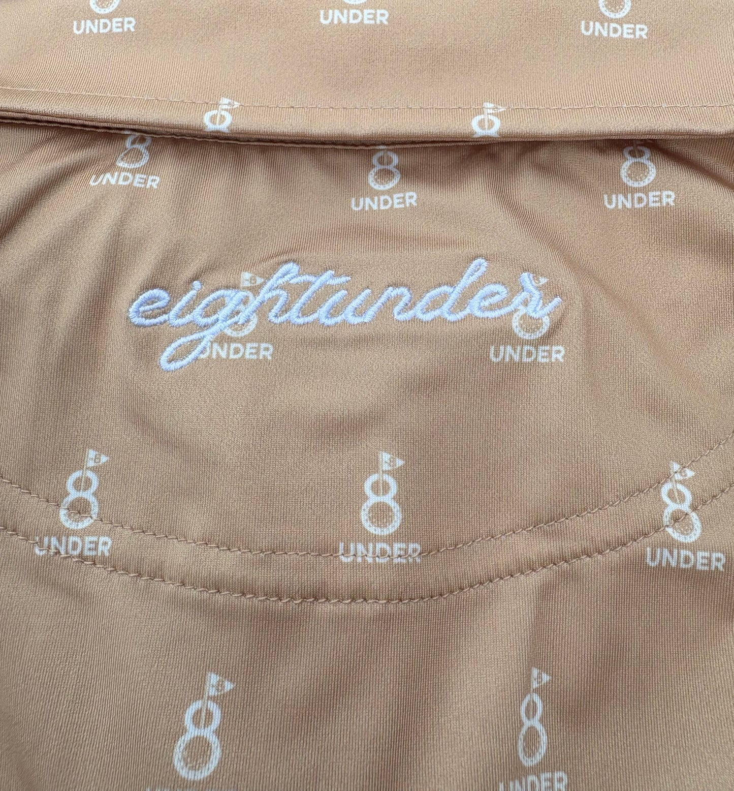 Eightunder Tan “Logo” Polo