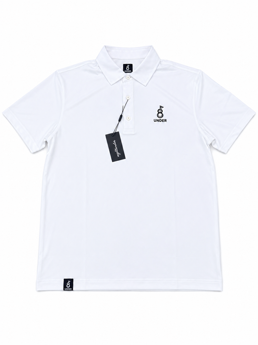 Eightunder White Golf Polo